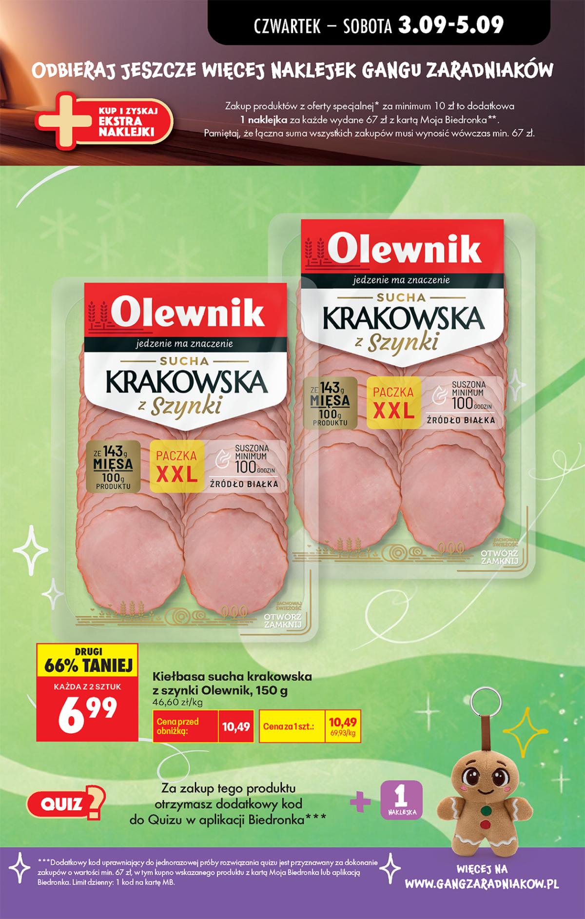 Leták Biedronka Polsko 3.9.-12.9.2026 strana 25