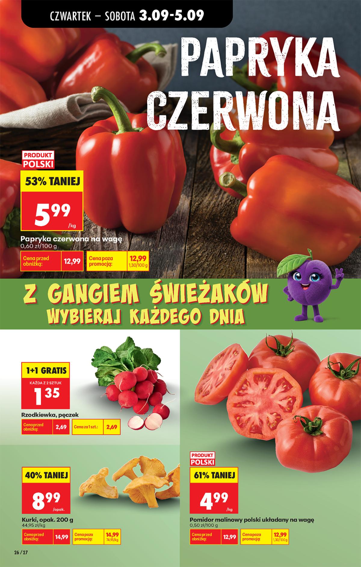 Leták Biedronka Polsko 3.9.-12.9.2026 strana 28