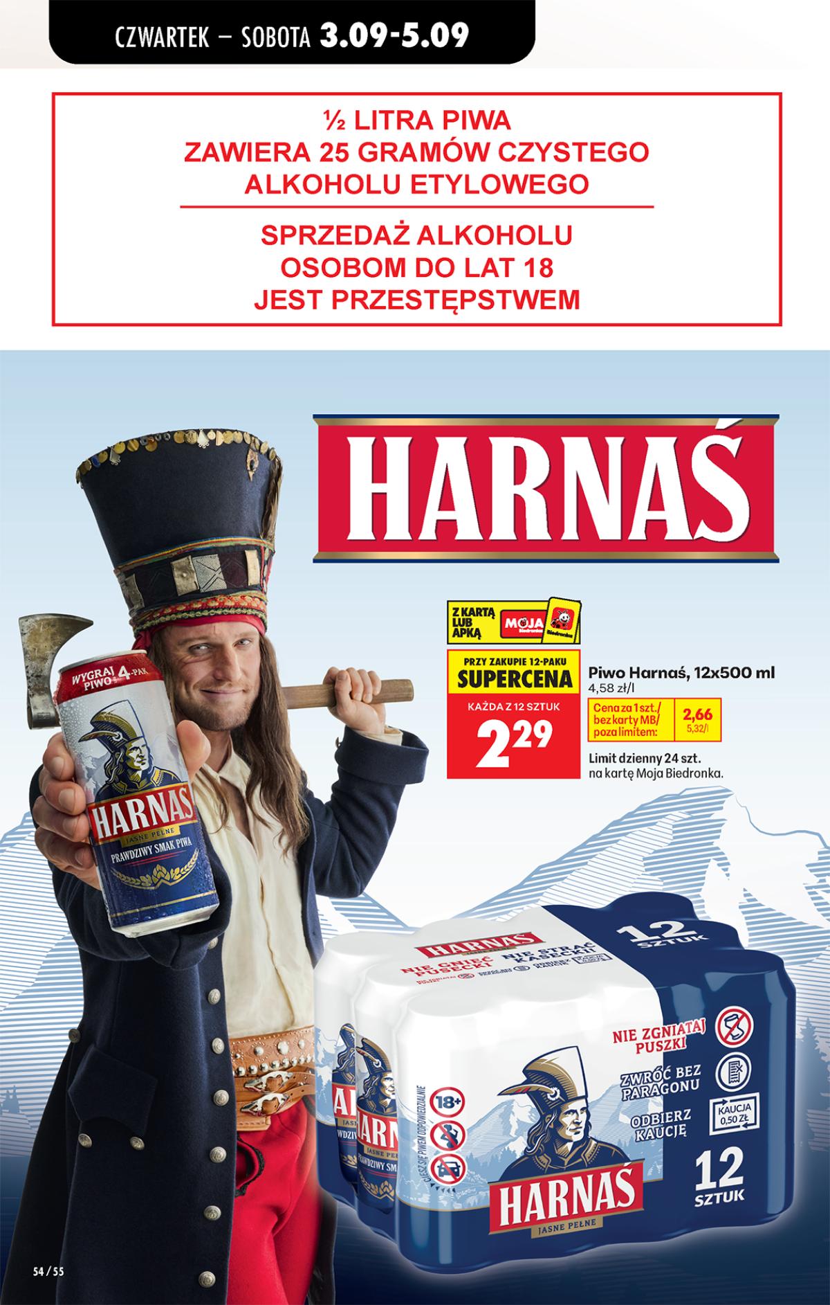 Leták Biedronka Polsko 3.9.-12.9.2026 strana 62