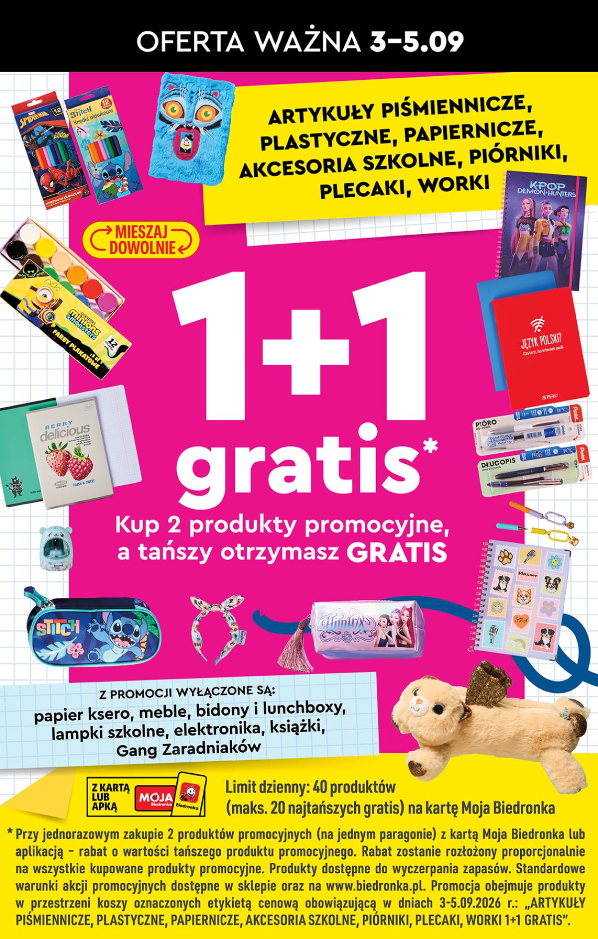 Leták Biedronka Polsko 3.9.-12.9.2026 strana 74