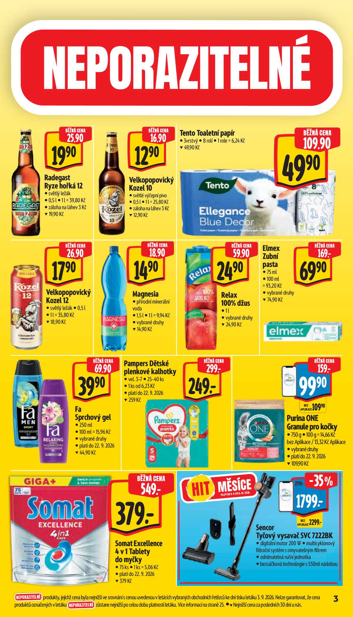 Albert Supermarket od 9.9. do 15.9.2026 strana 3