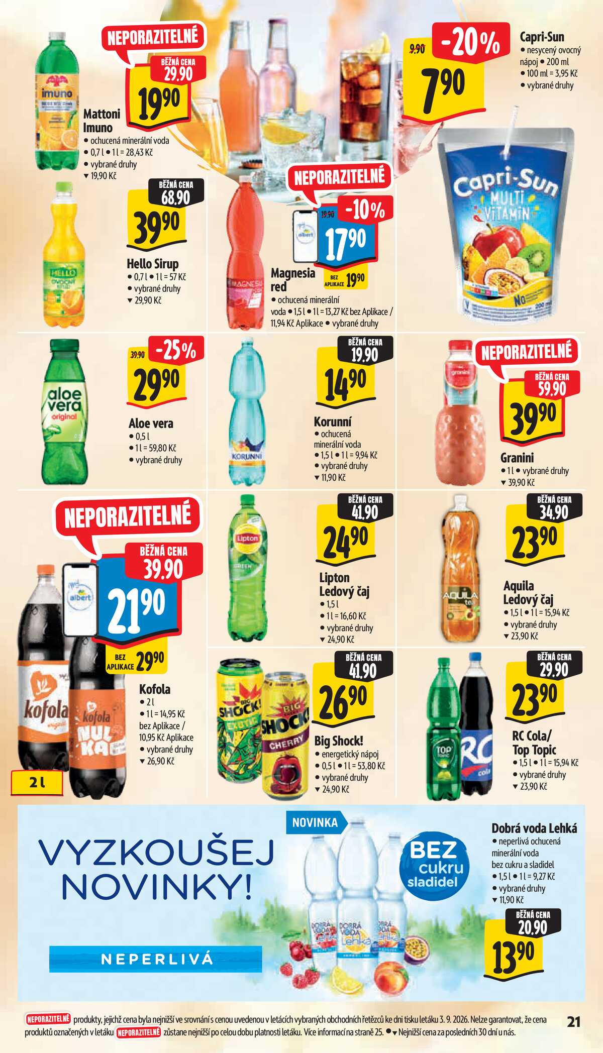 Albert Supermarket od 9.9. do 15.9.2026 strana 25