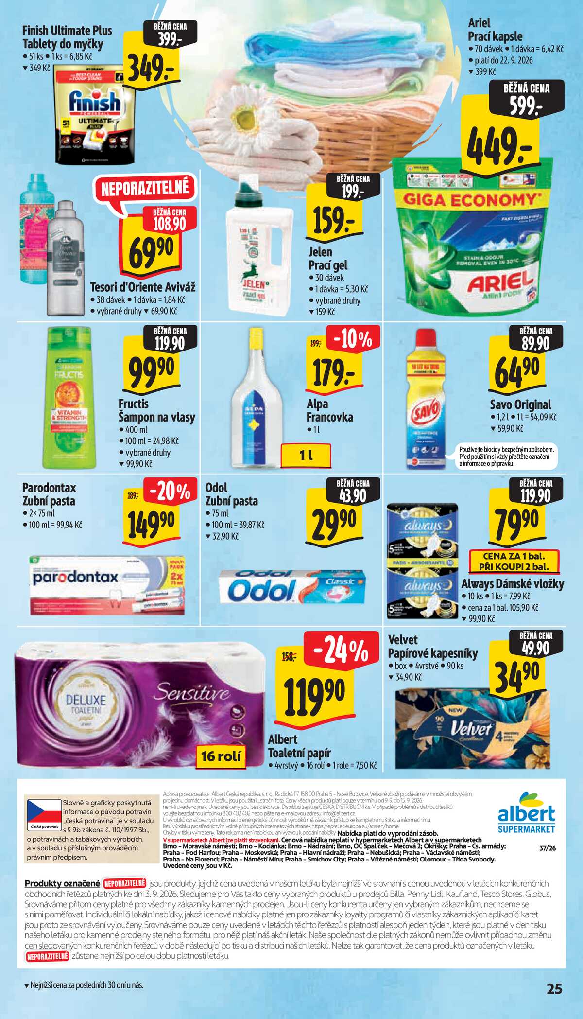 Albert Supermarket od 9.9. do 15.9.2026 strana 29