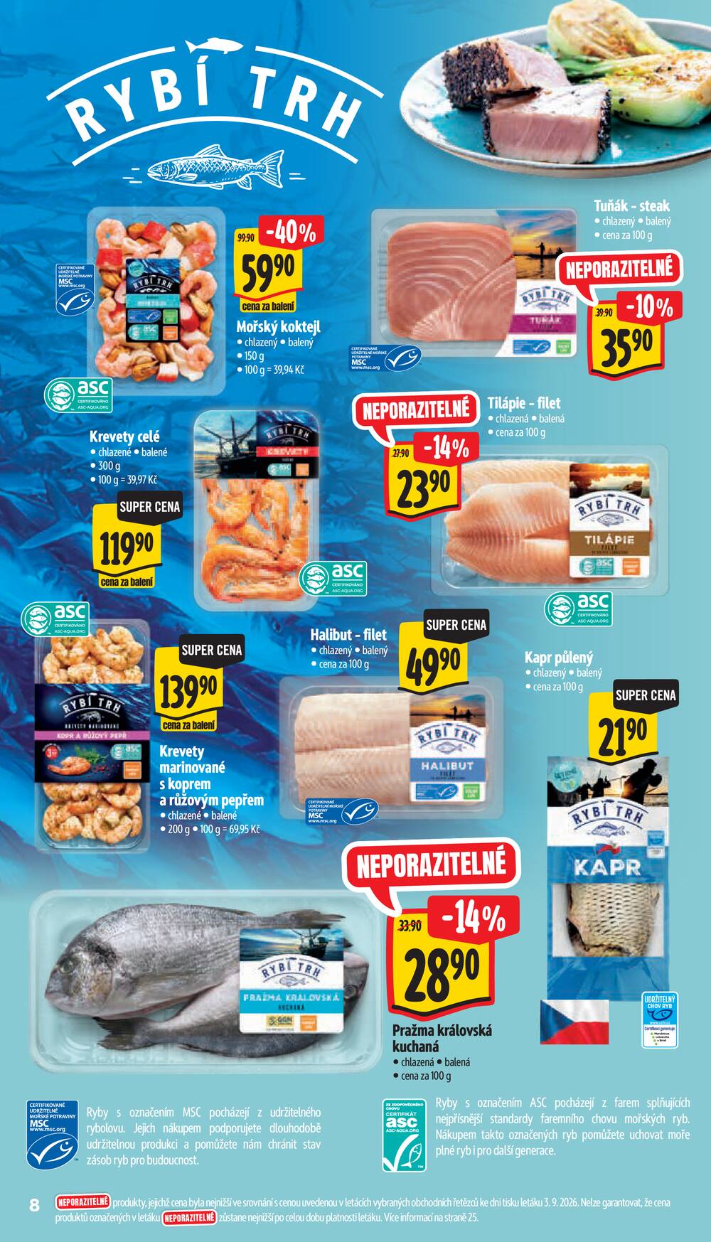Albert Supermarket Jihomoravský od 9.9. do 15.9.2026