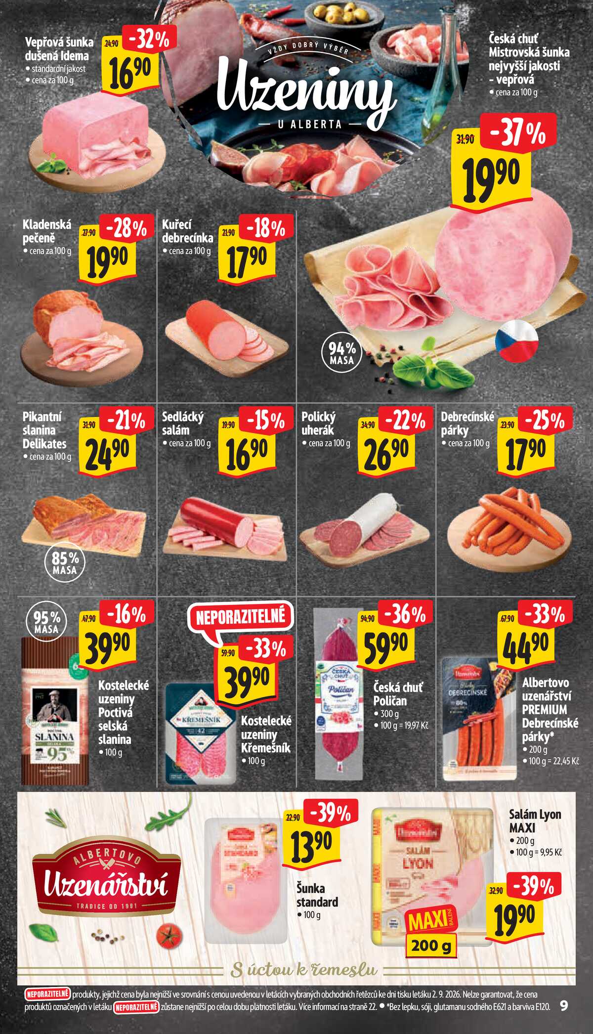 Albert  Hypermarket od 9.9. do 15.9.2026 strana 9