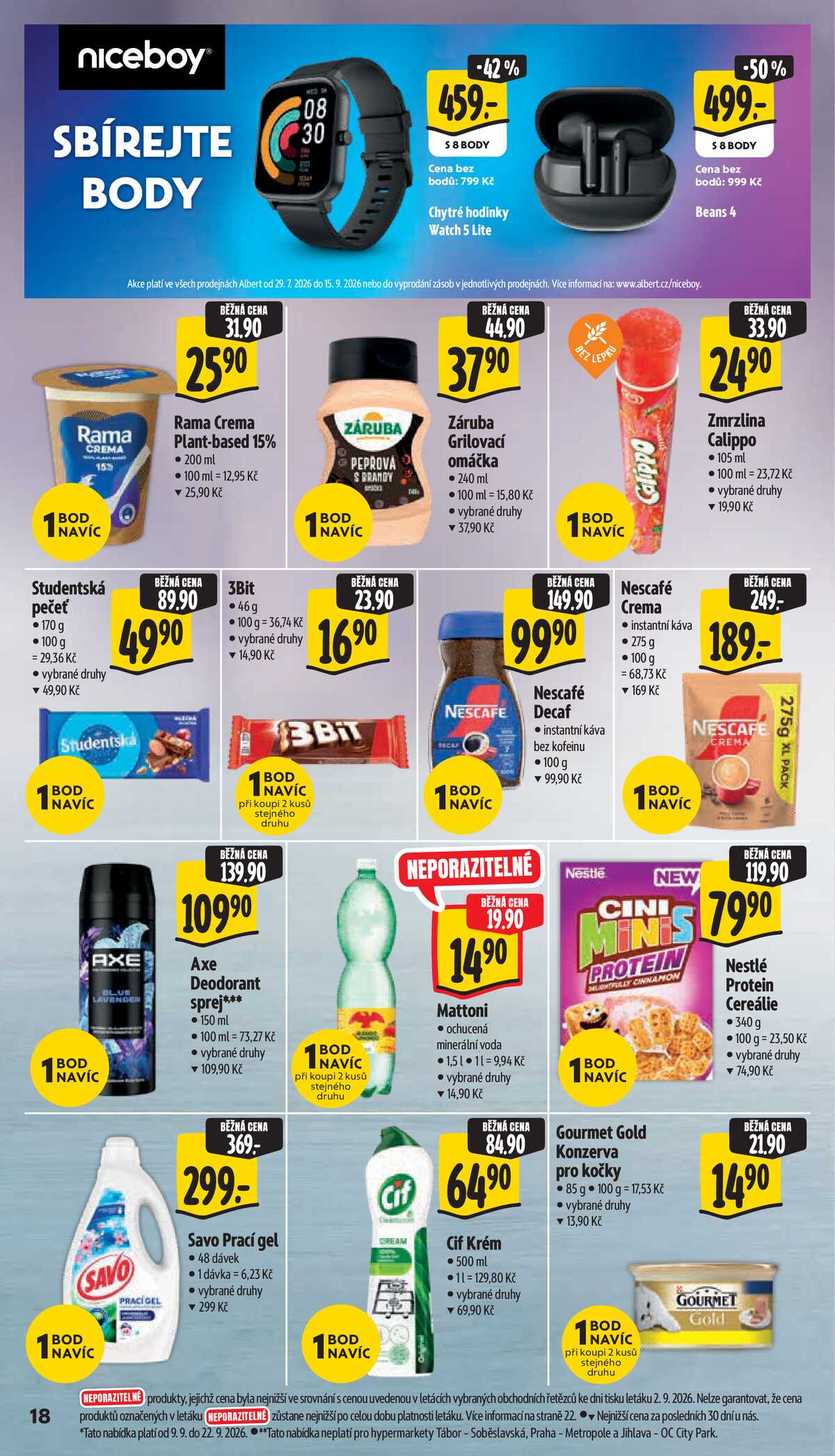 Albert  Hypermarket od 9.9. do 15.9.2026 strana 22
