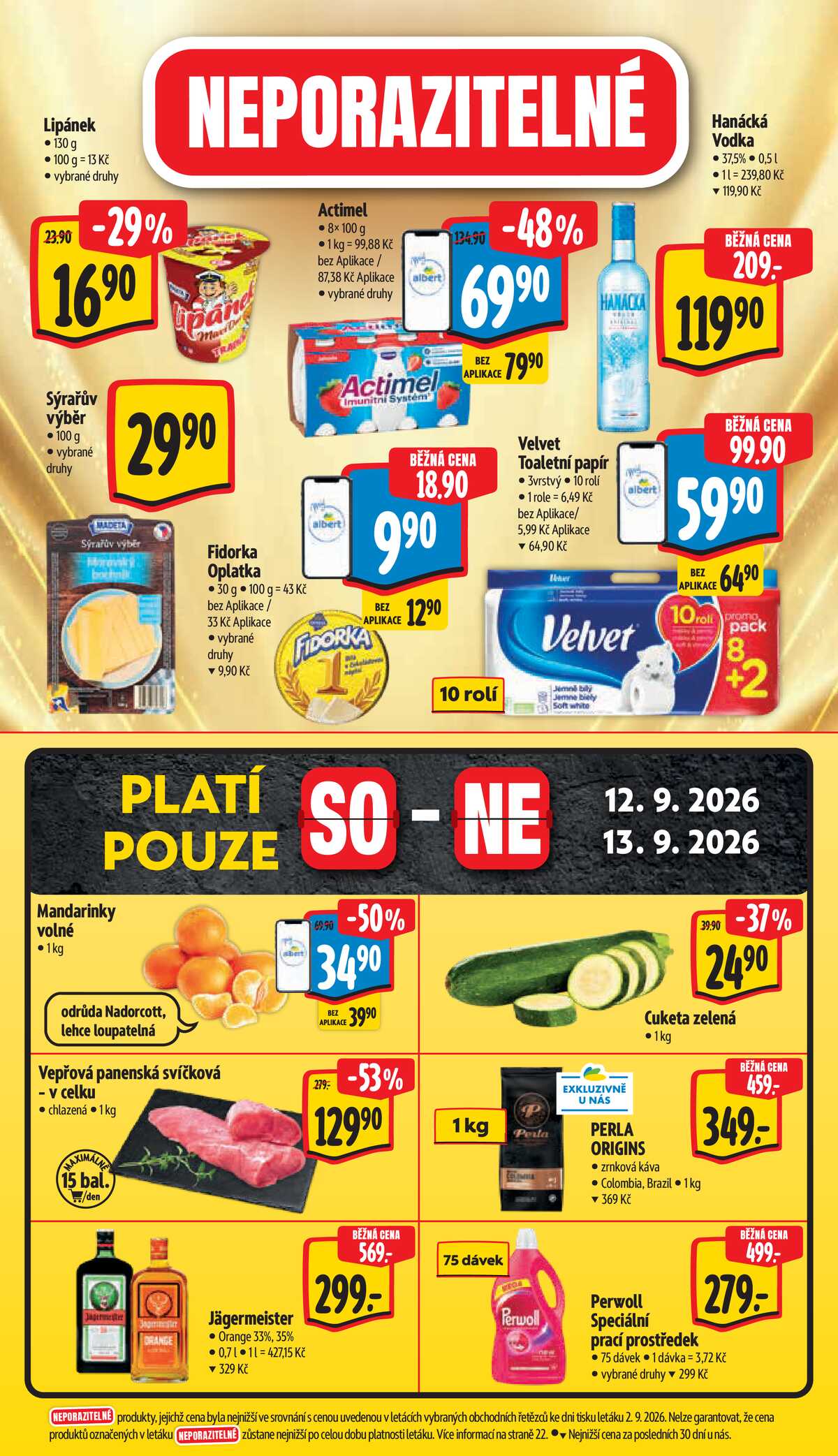Albert  Hypermarket od 9.9. do 15.9.2026 strana 50