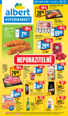 Albert  Hypermarket od 9.9. do 15.9.2026