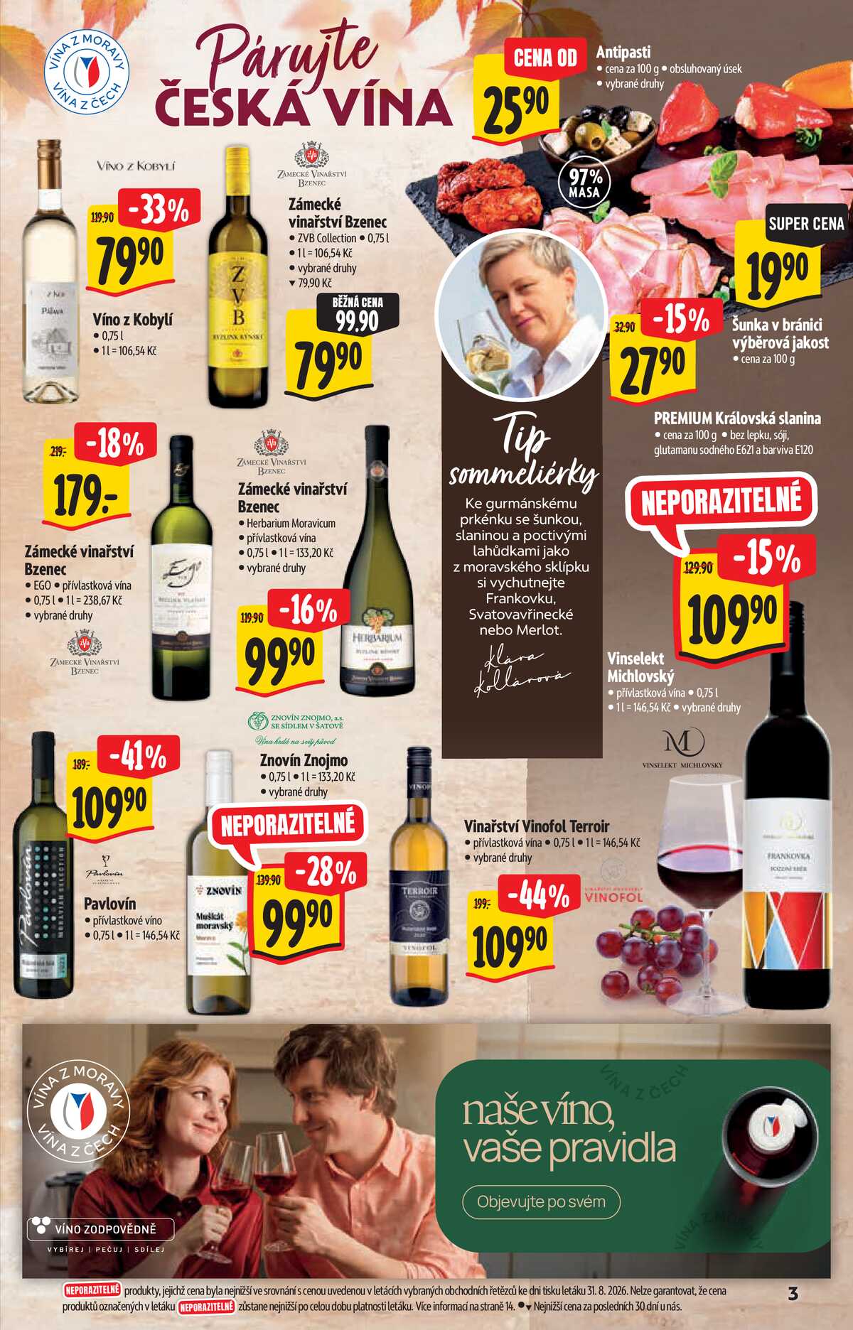 Albert  Hypermarket katalog Víno od 9.9. do 22.9.2026 strana 3