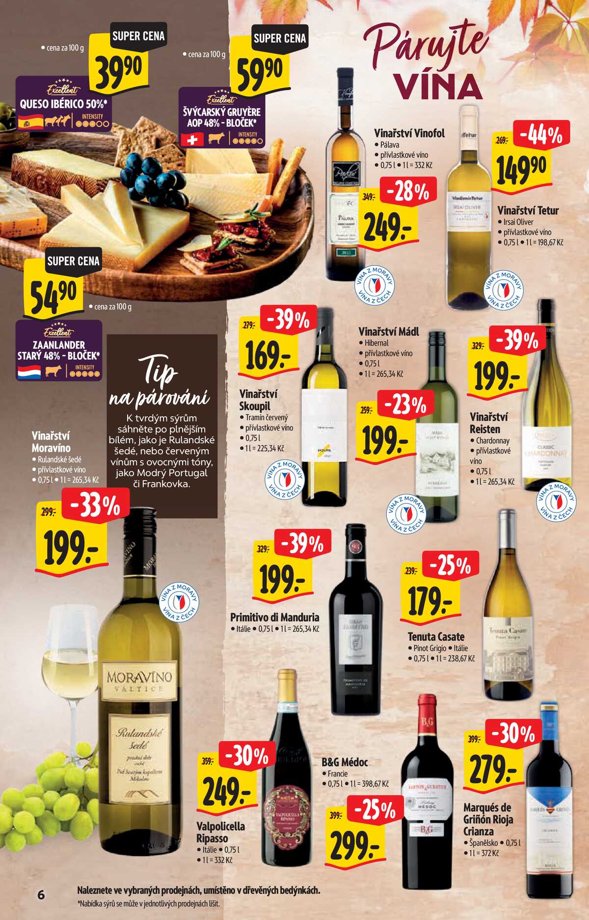 Albert  Hypermarket katalog Víno od 9.9. do 22.9.2026 strana 6