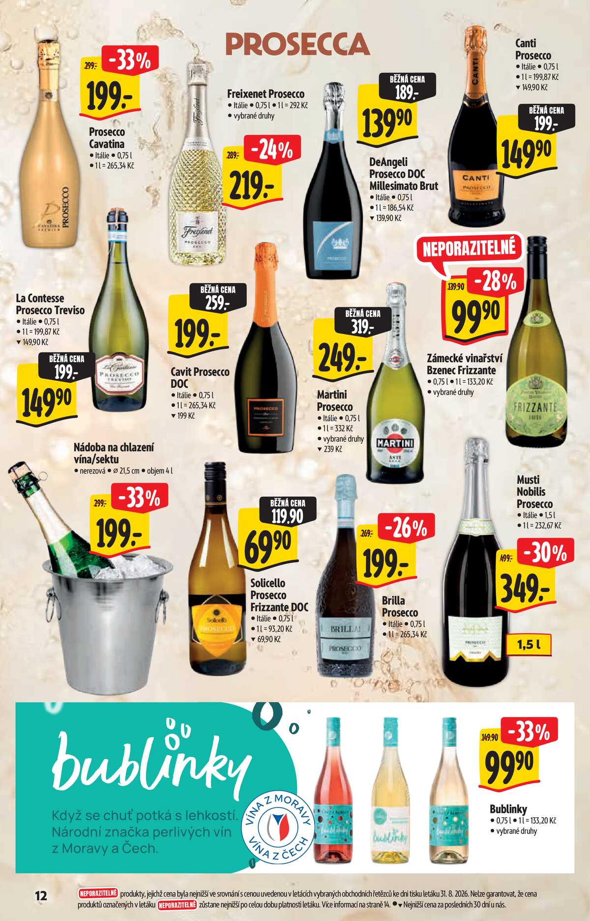 Albert  Hypermarket katalog Víno od 9.9. do 22.9.2026 strana 12