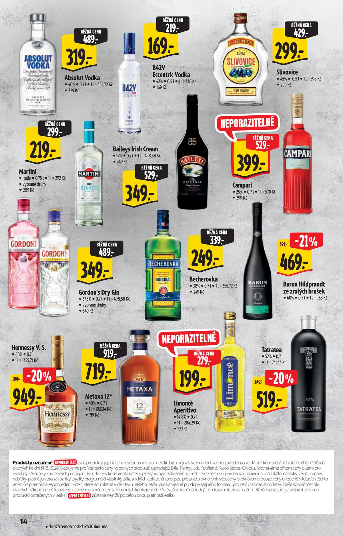 Albert  Hypermarket katalog Víno od 9.9. do 22.9.2026 strana 14
