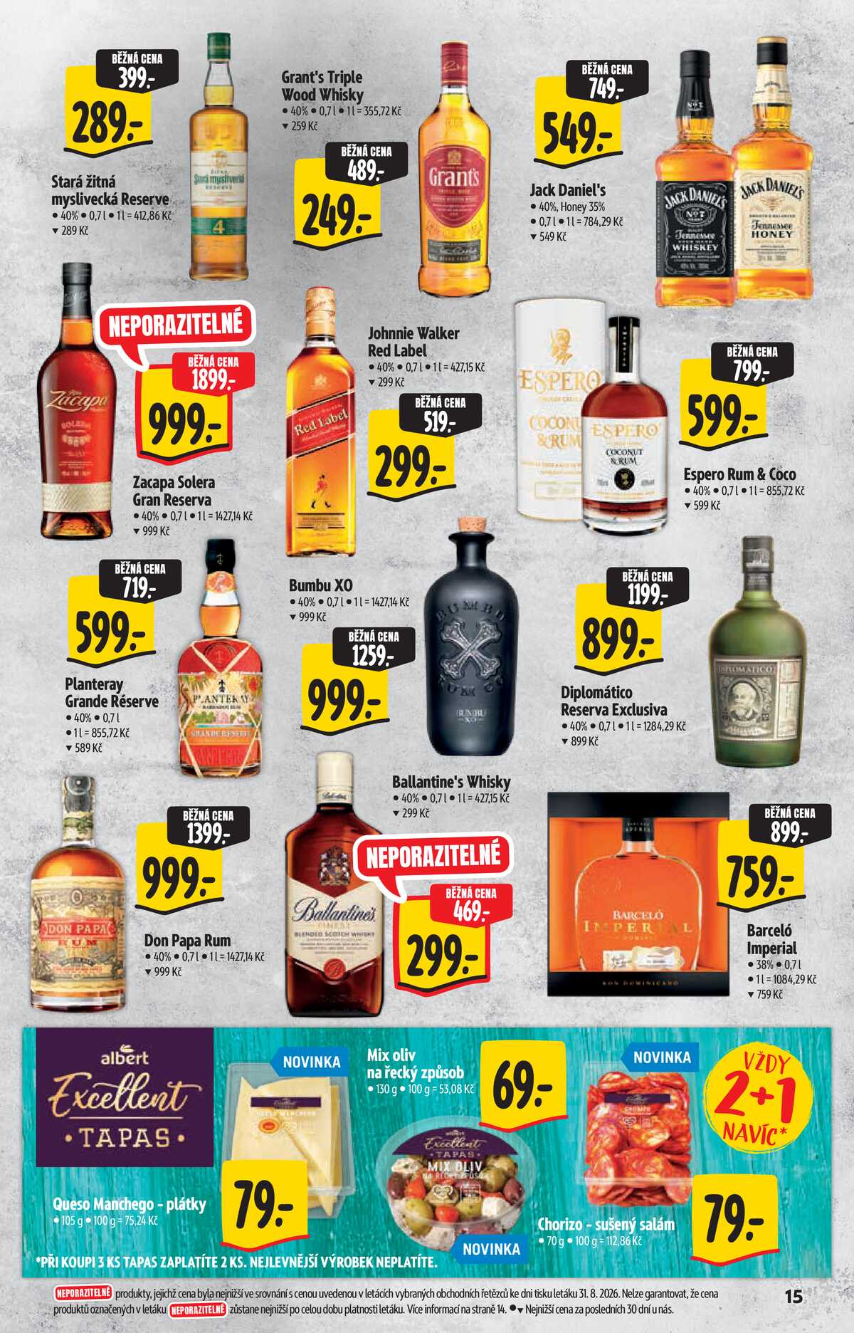 Albert  Hypermarket katalog Víno od 9.9. do 22.9.2026 strana 15