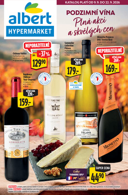 Albert  Hypermarket katalog Víno od 9.9. do 22.9.2026