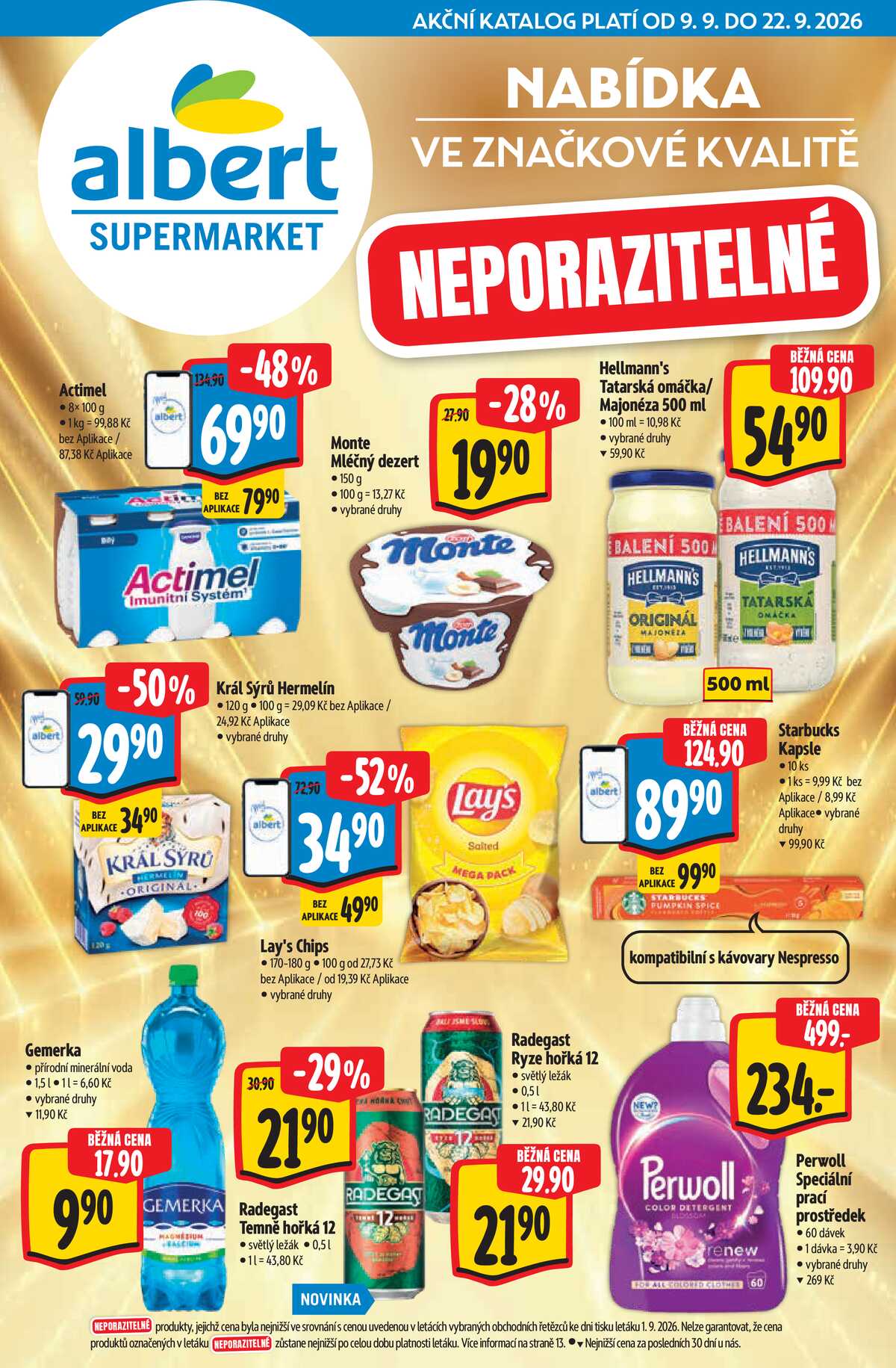 Albert Supermarket katalog Brand od 9.9. do 22.9.2026 strana 1
