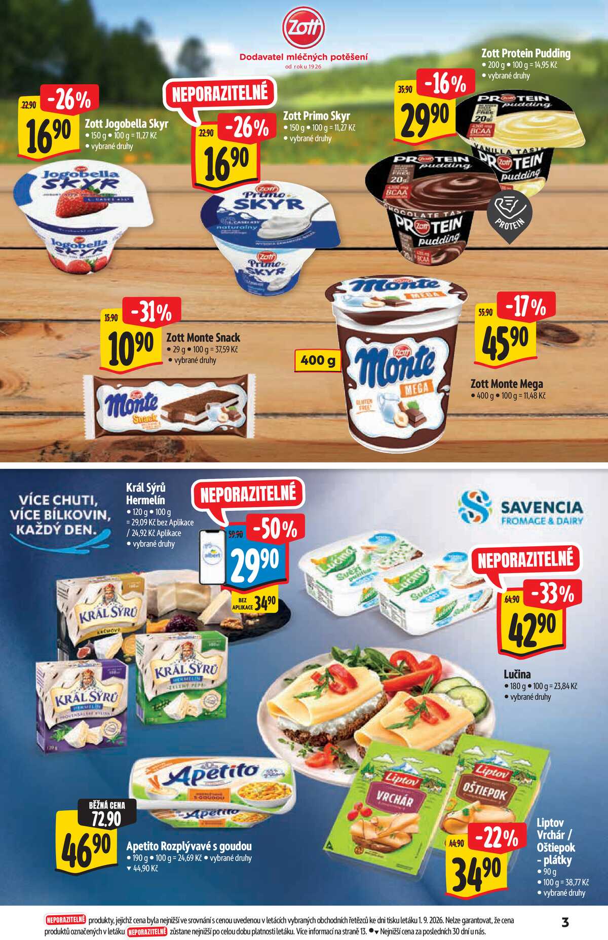 Albert Supermarket katalog Brand od 9.9. do 22.9.2026 strana 3