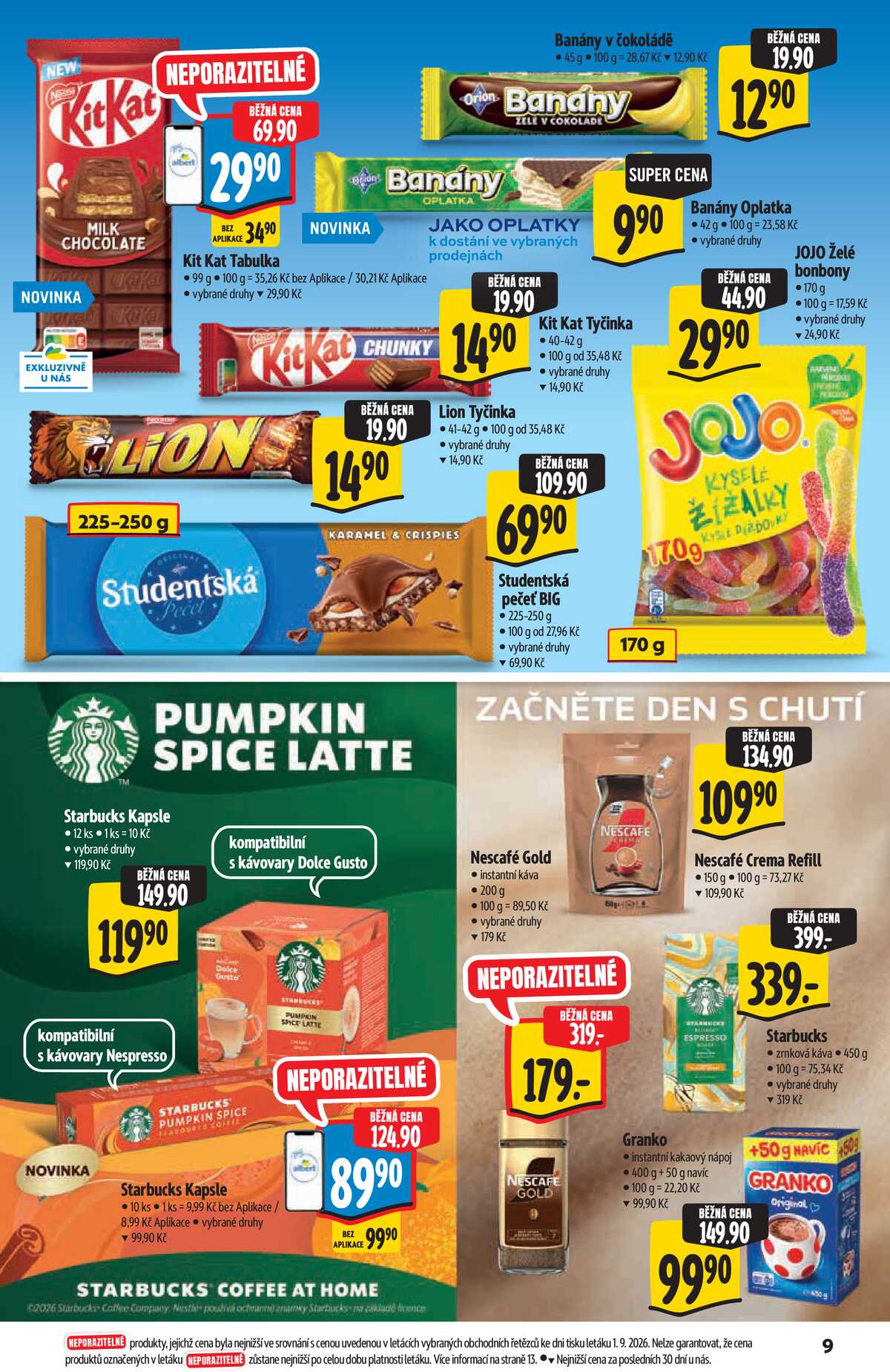Albert Supermarket katalog Brand od 9.9. do 22.9.2026 strana 9