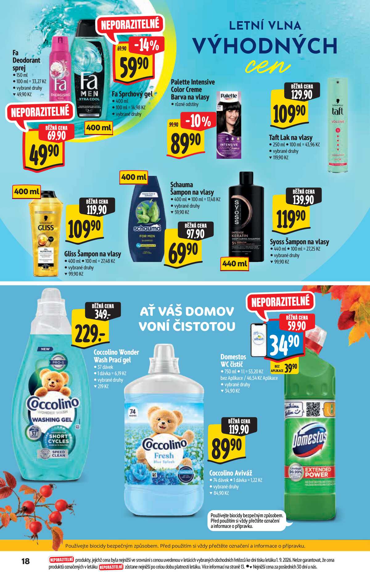Albert Supermarket katalog Brand od 9.9. do 22.9.2026 strana 18