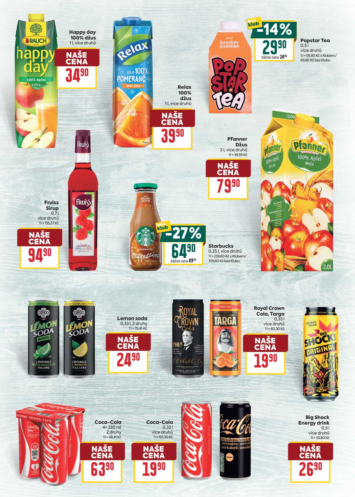 Billa Podzimní nápoje  od 9.9. do 22.9.2026 strana 19