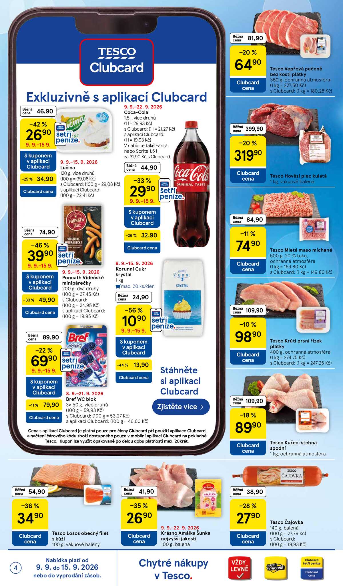 Tesco supermarkety od 9.9. do 15.9.2026 strana 4