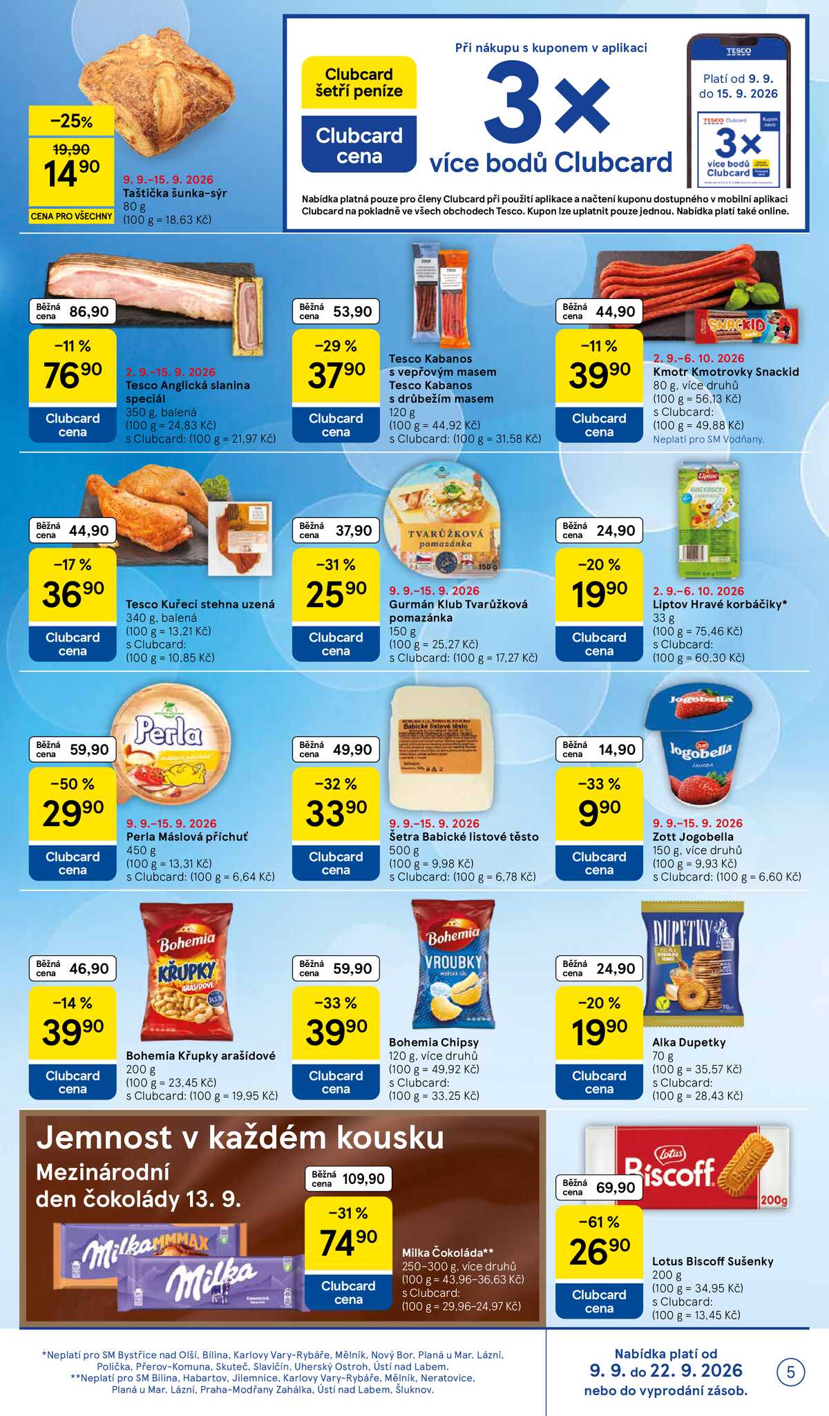 Tesco supermarkety od 9.9. do 15.9.2026 strana 5