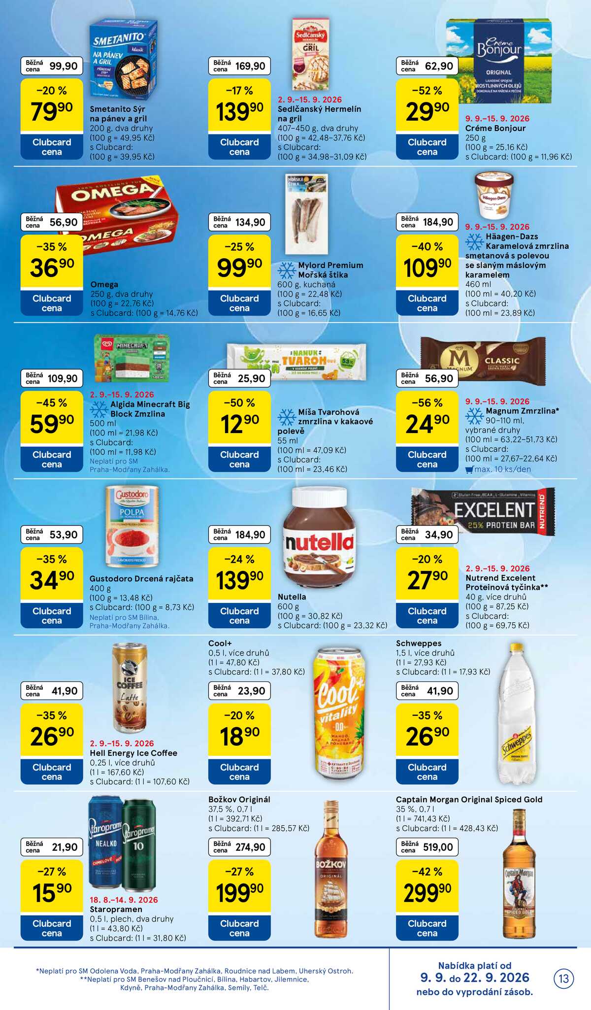 Tesco supermarkety od 9.9. do 15.9.2026 strana 13