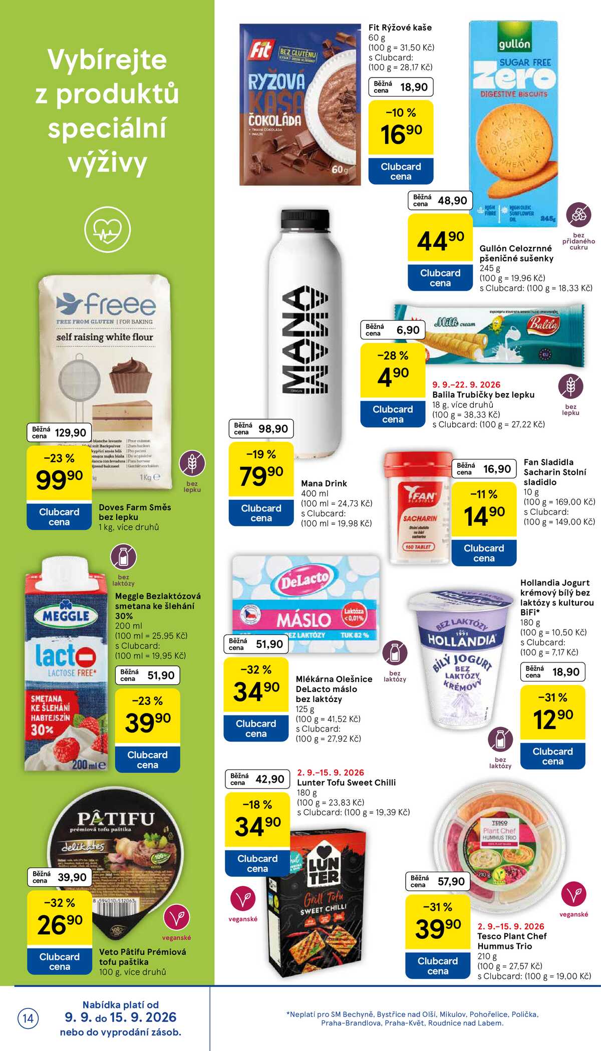 Tesco supermarkety od 9.9. do 15.9.2026 strana 14