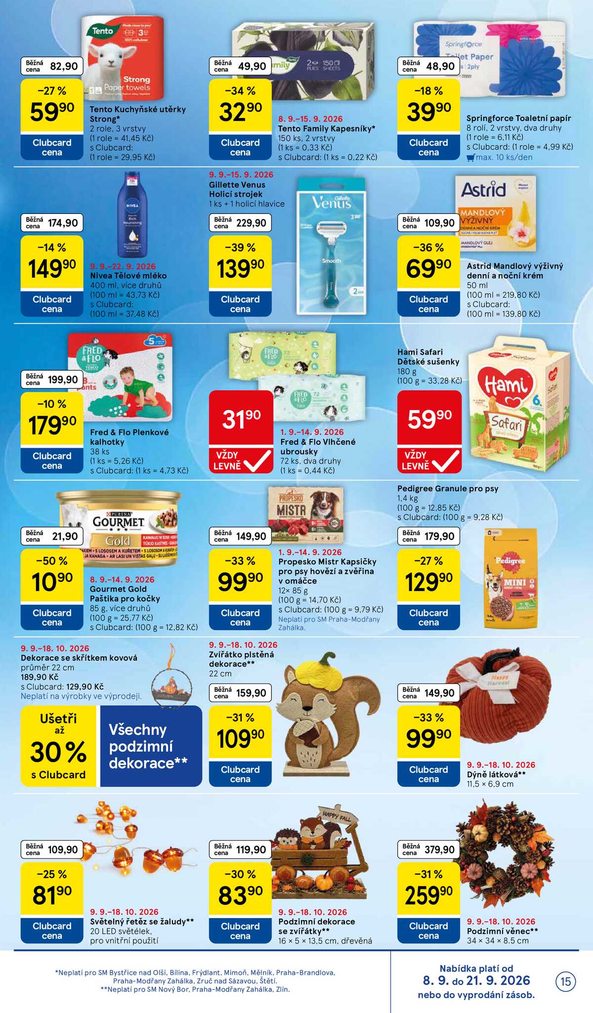 Tesco supermarkety od 9.9. do 15.9.2026 strana 15