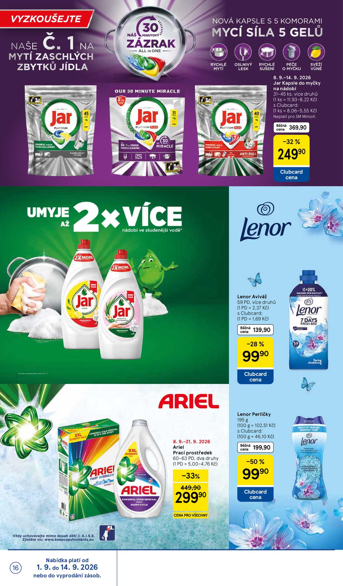 Tesco supermarkety od 9.9. do 15.9.2026 strana 16