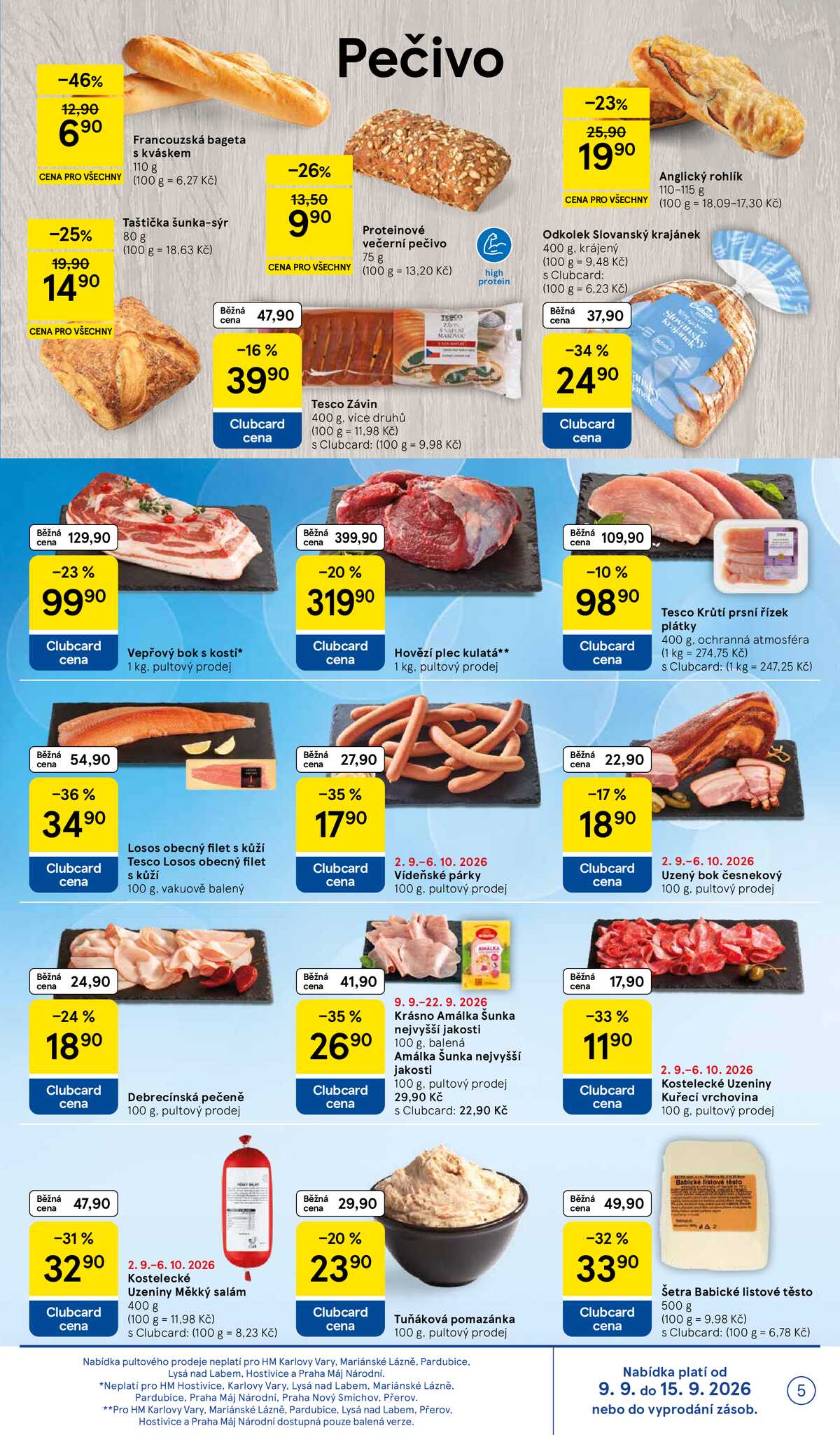 Tesco hypermarkety od 9.9. do 15.9.2026 strana 5