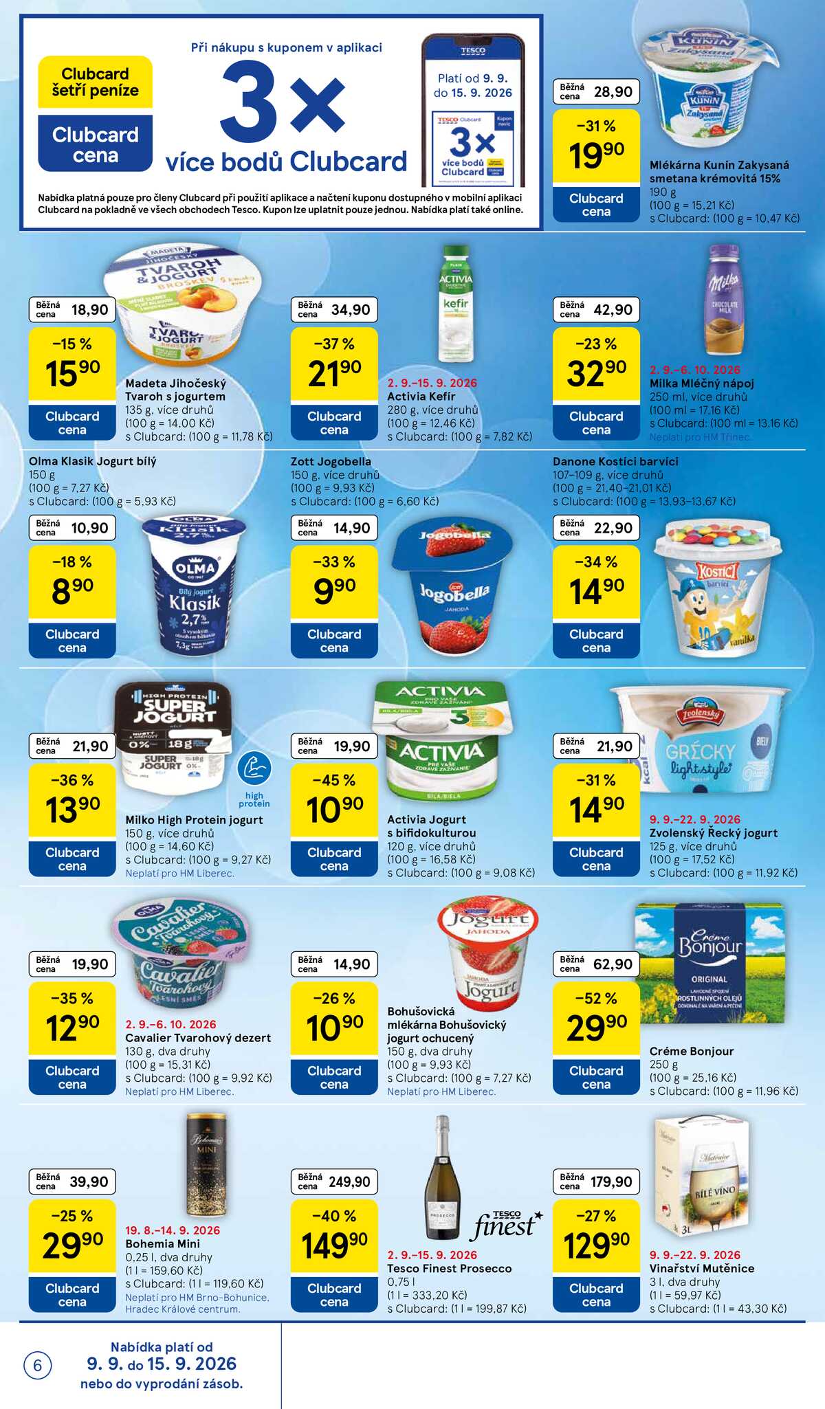 Tesco hypermarkety od 9.9. do 15.9.2026 strana 6