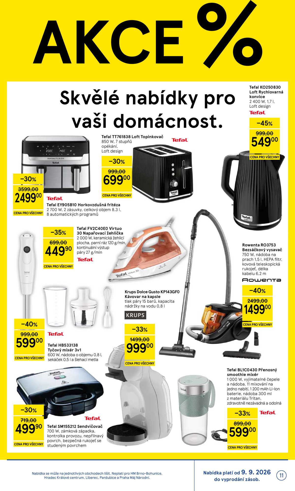 Tesco hypermarkety od 9.9. do 15.9.2026 strana 11
