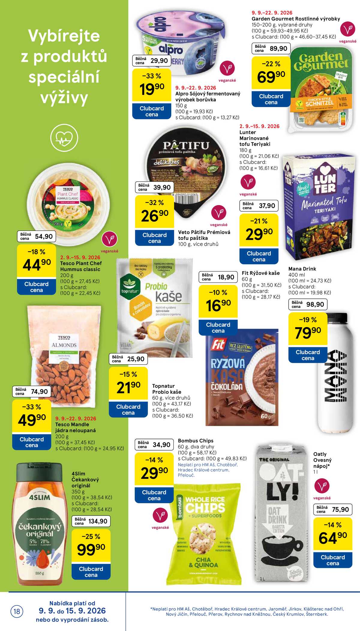 Tesco hypermarkety od 9.9. do 15.9.2026 strana 18