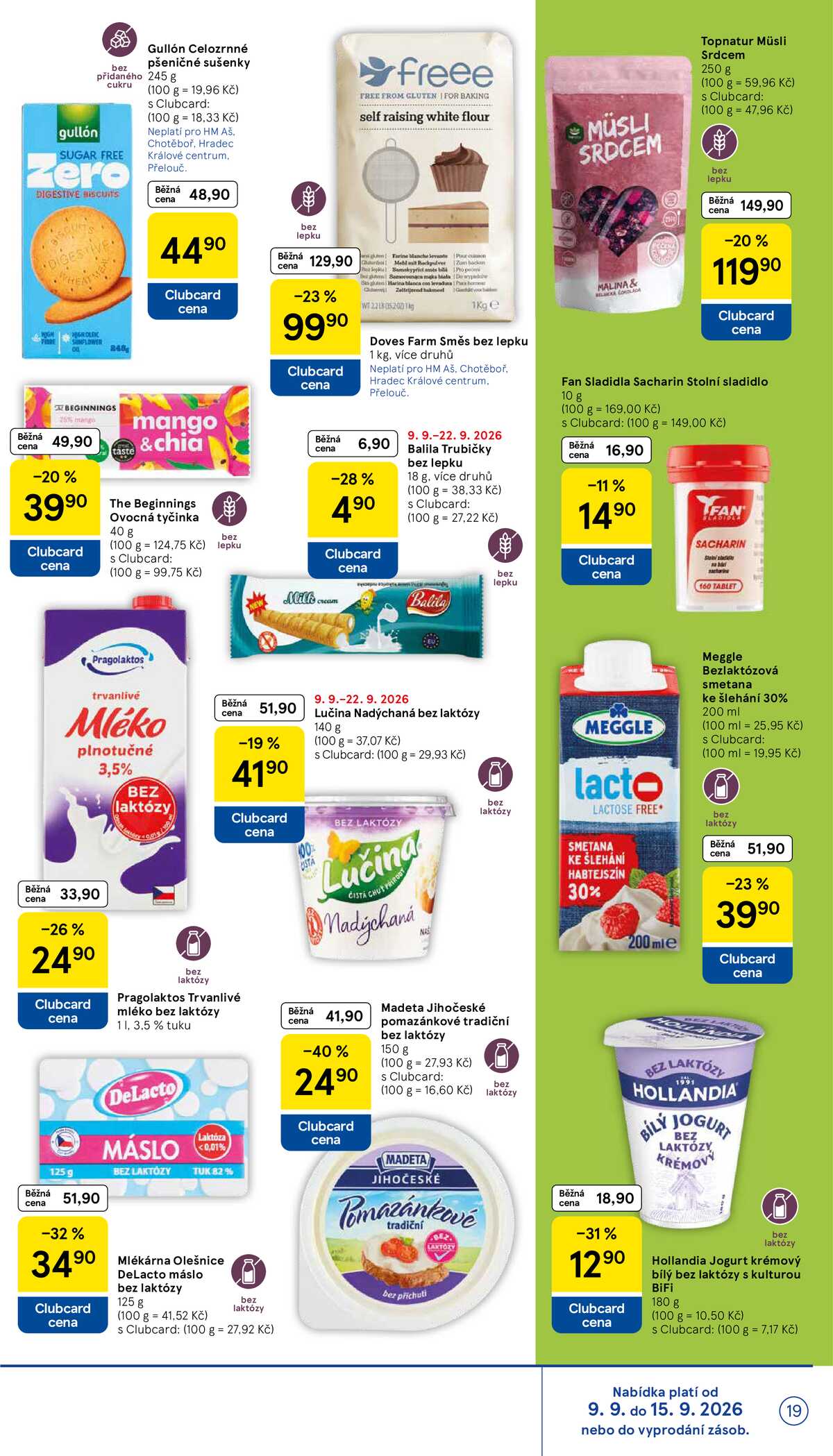 Tesco hypermarkety od 9.9. do 15.9.2026 strana 19