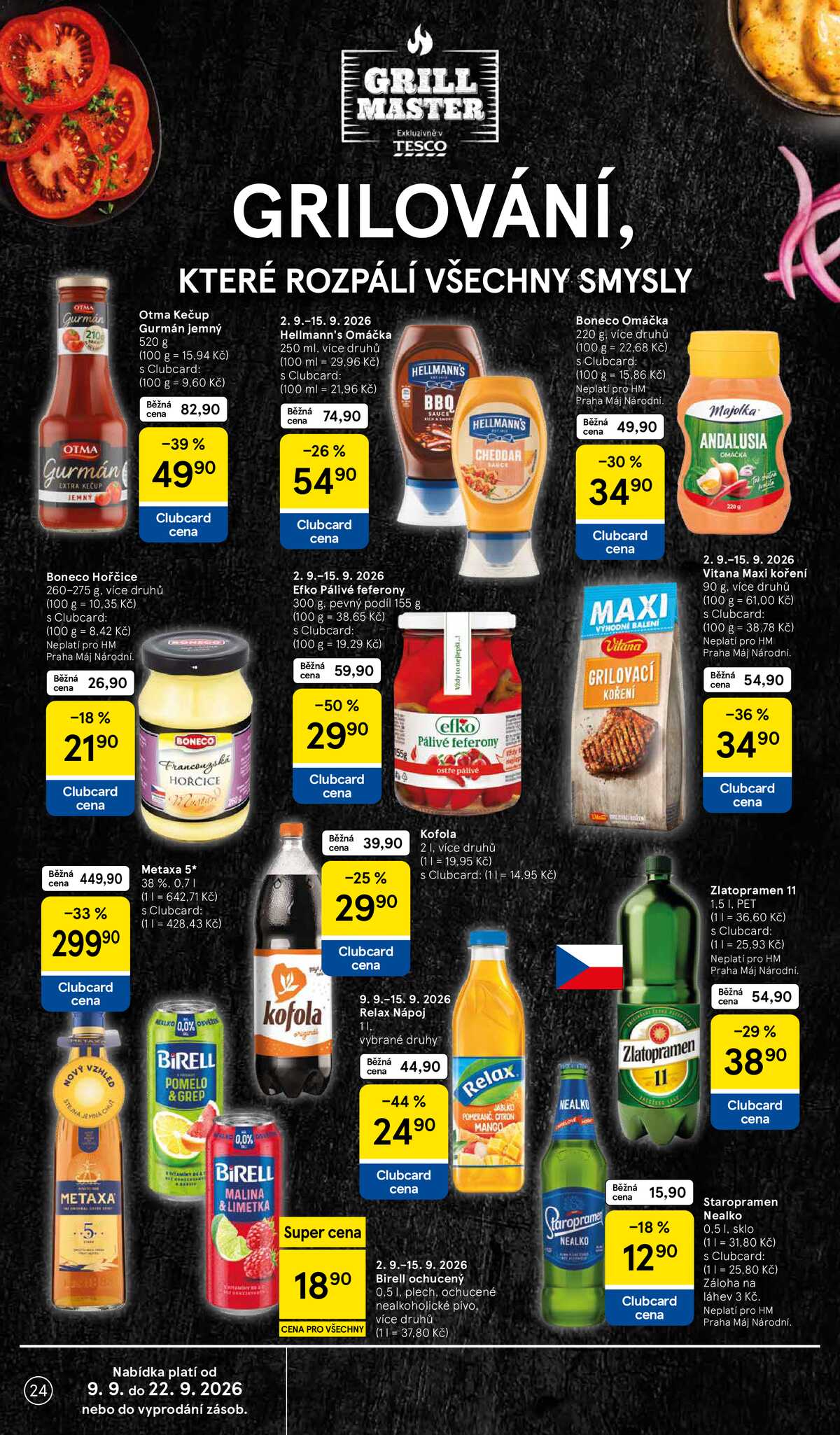 Tesco hypermarkety od 9.9. do 15.9.2026 strana 24