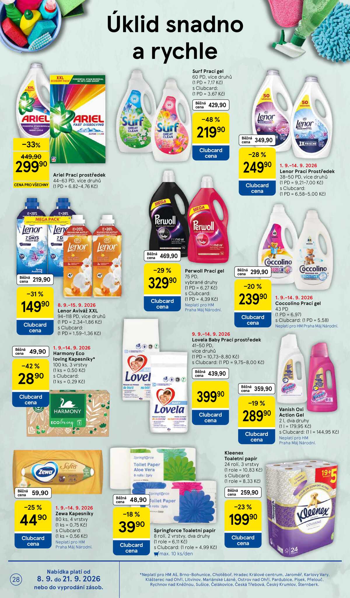Tesco hypermarkety od 9.9. do 15.9.2026 strana 28