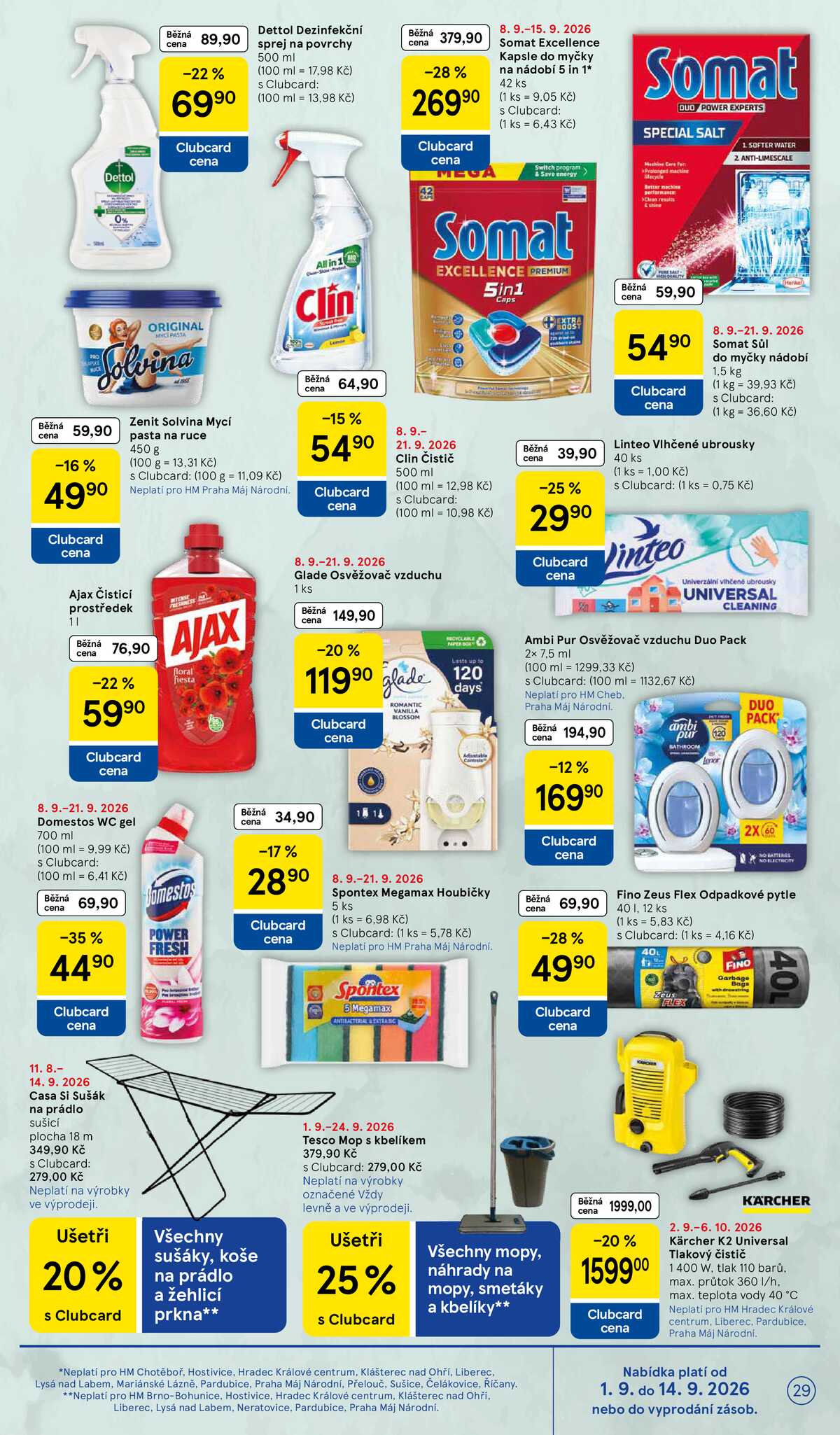 Tesco hypermarkety od 9.9. do 15.9.2026 strana 29