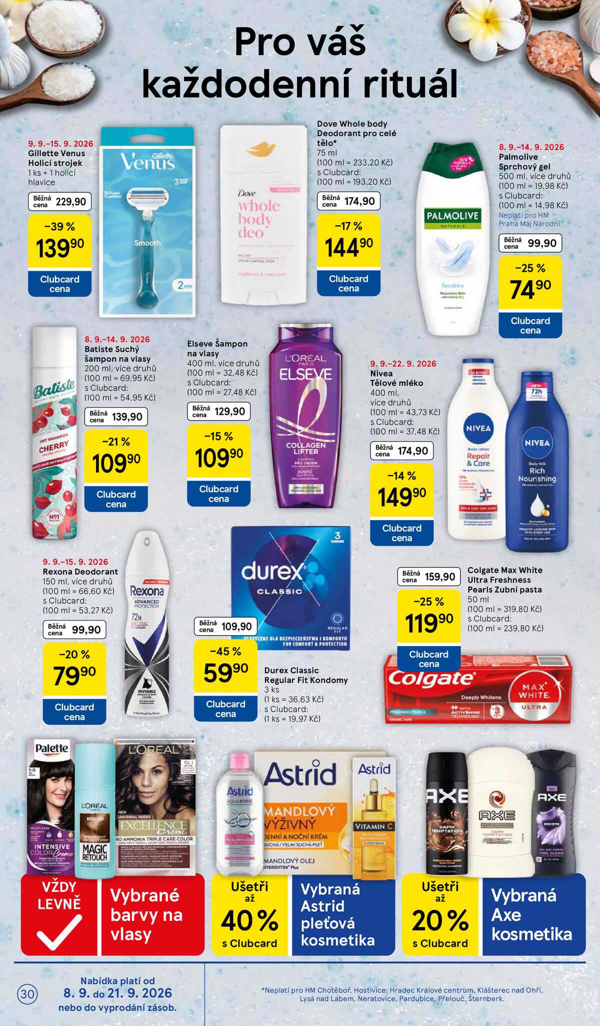 Tesco hypermarkety od 9.9. do 15.9.2026 strana 30