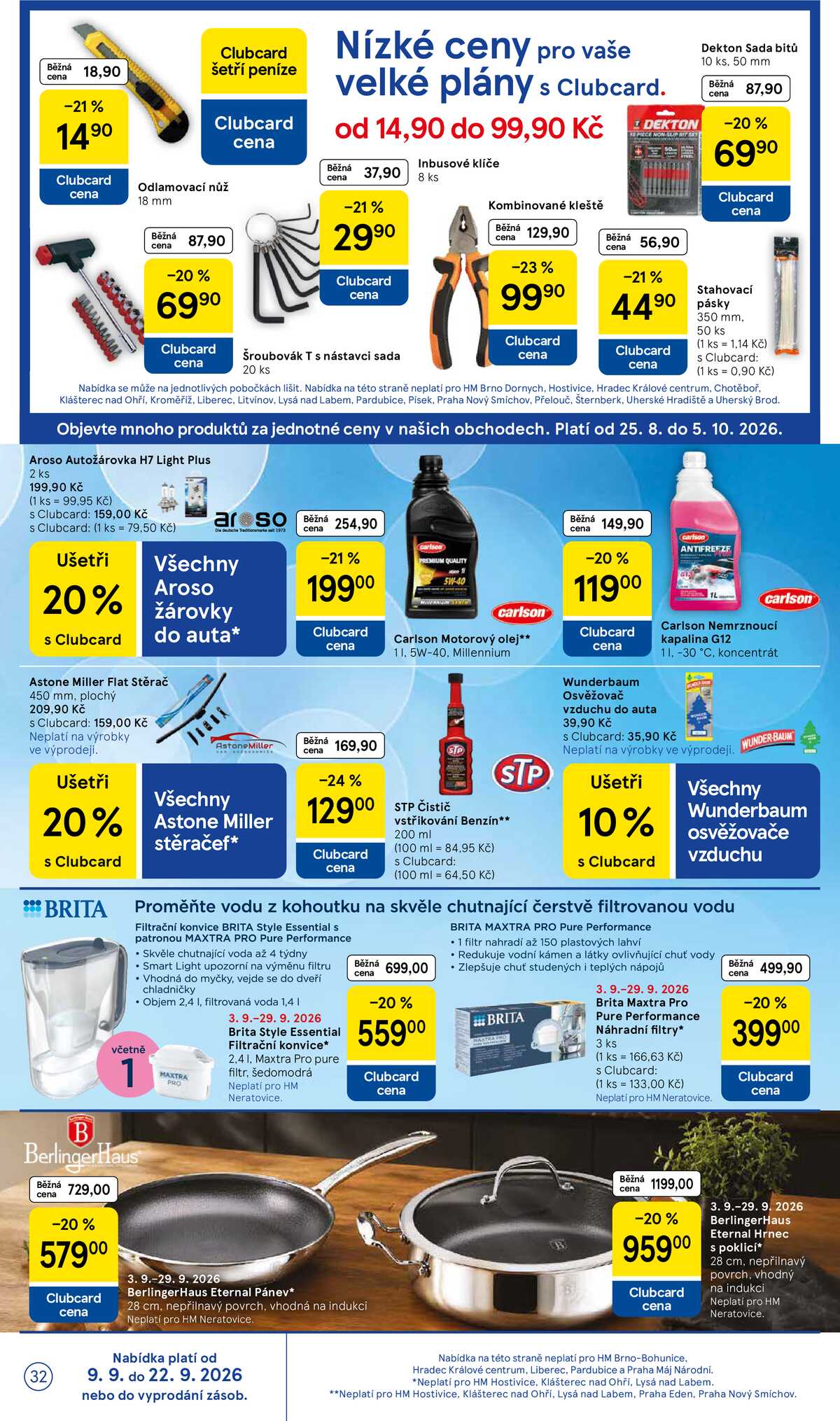 Tesco hypermarkety od 9.9. do 15.9.2026 strana 32