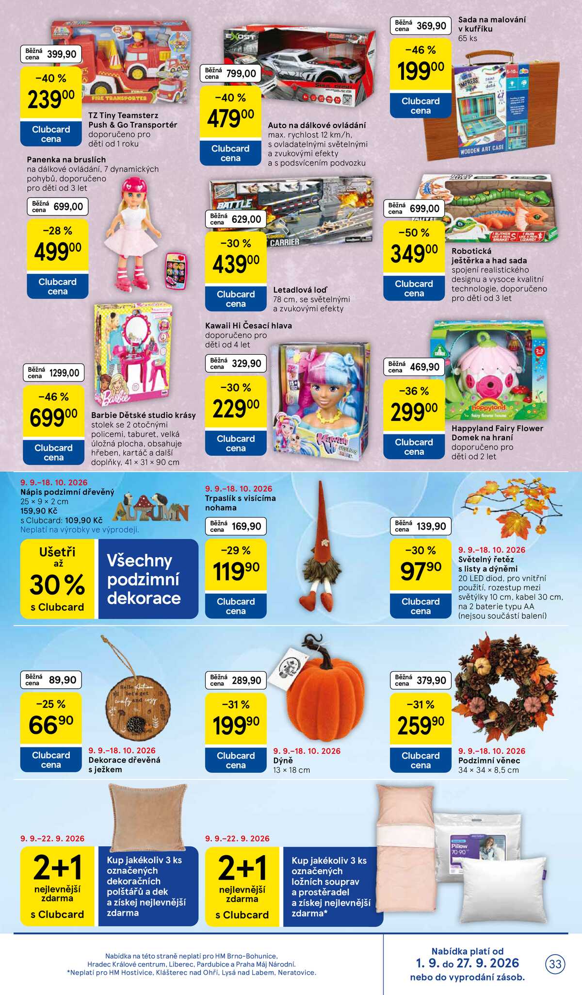 Tesco hypermarkety od 9.9. do 15.9.2026 strana 33