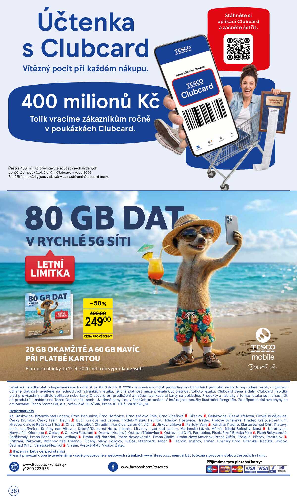 Tesco hypermarkety od 9.9. do 15.9.2026 strana 38