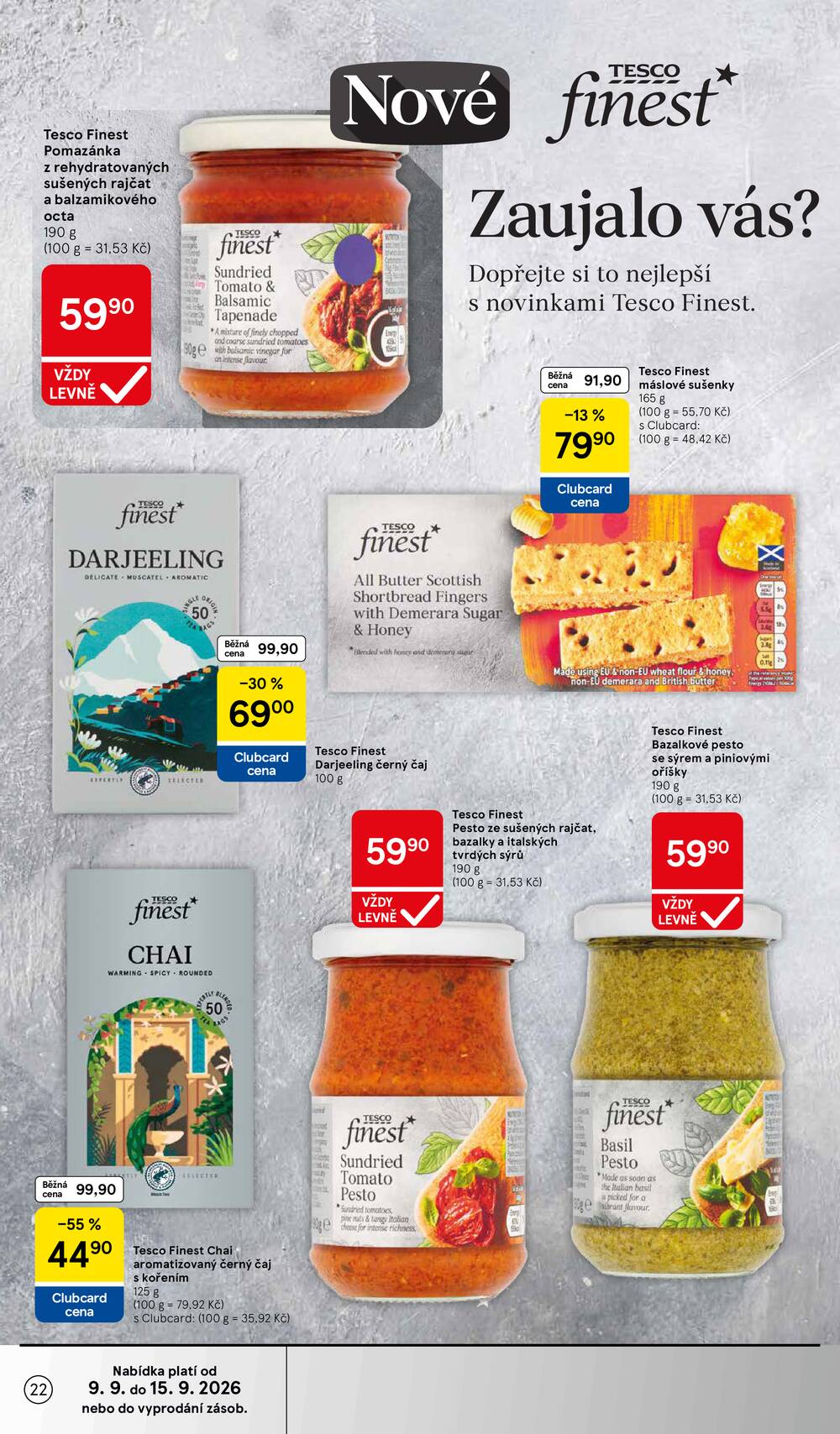 Tesco hypermarkety od 9.9. do 15.9.2026