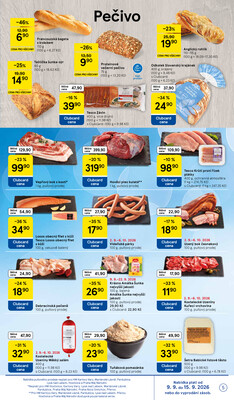 Tesco hypermarkety od 9.9. do 15.9.2026