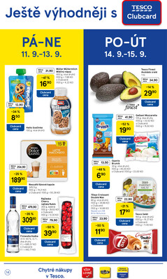 Tesco hypermarkety od 9.9. do 15.9.2026