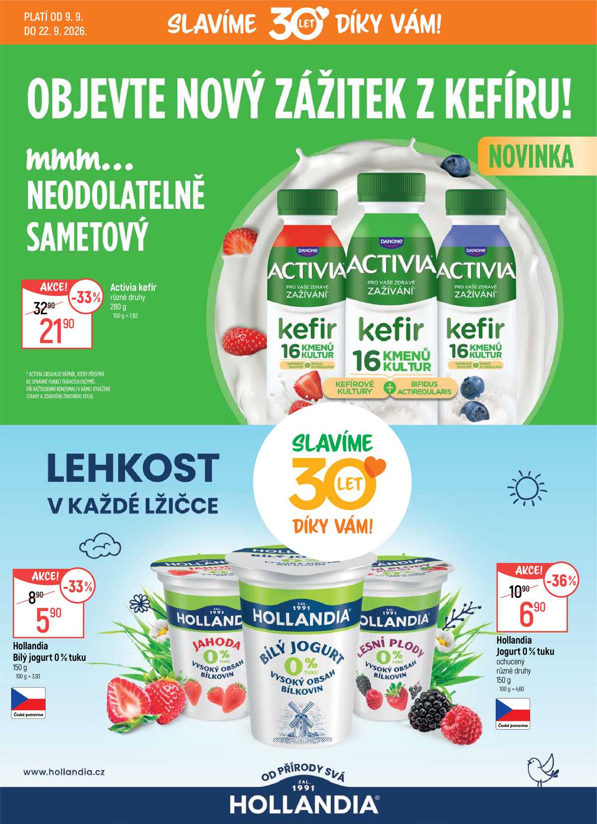 Akční leták Globus 9.9. - 22.9.2026 - Globus Praha - Centrum Černý Most strana 1