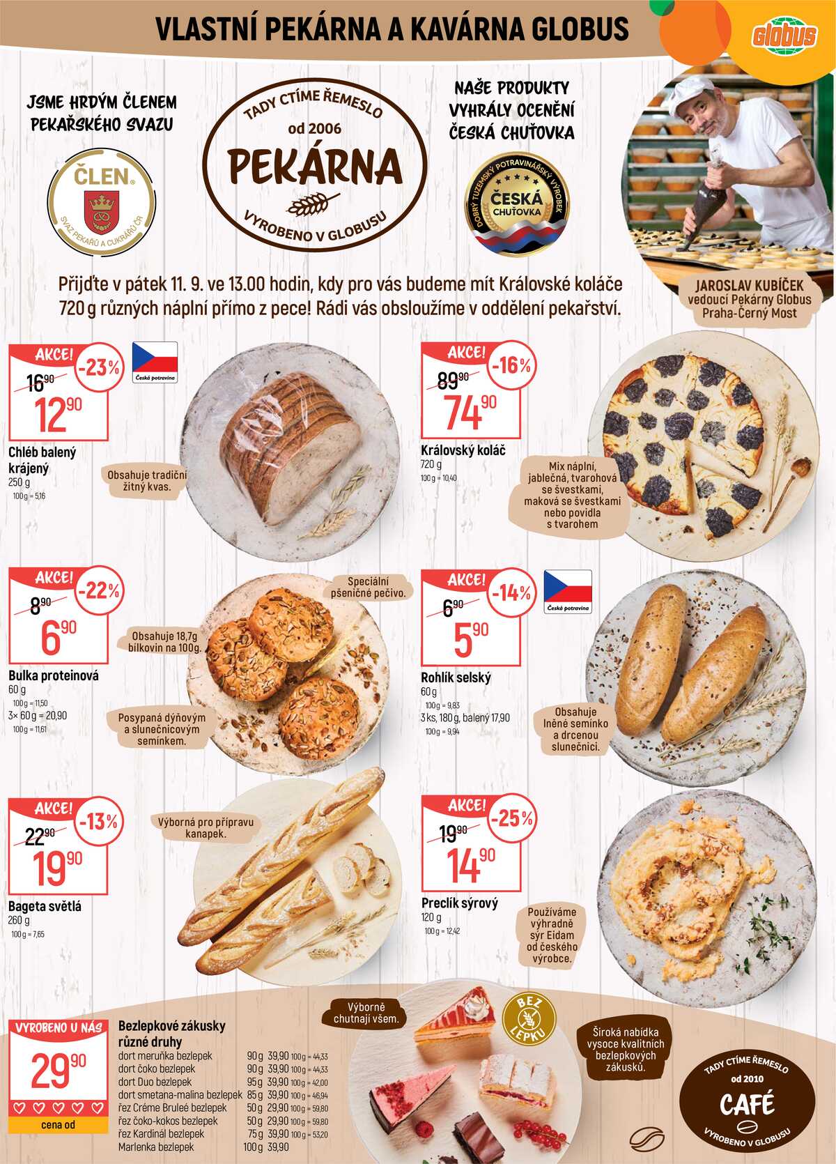 Akční leták Globus 9.9. - 15.9.2026 - Globus Praha - Centrum Černý Most strana 6