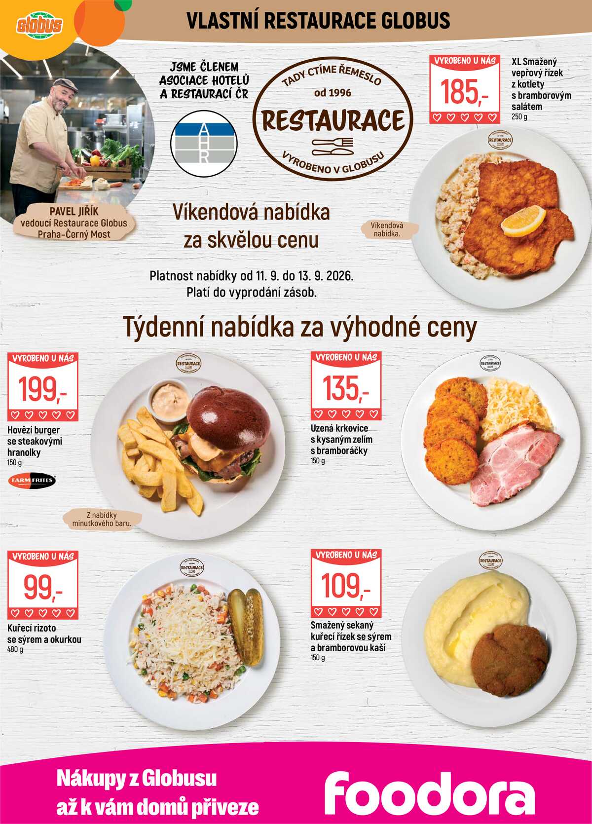 Akční leták Globus 9.9. - 15.9.2026 - Globus Praha - Centrum Černý Most strana 7