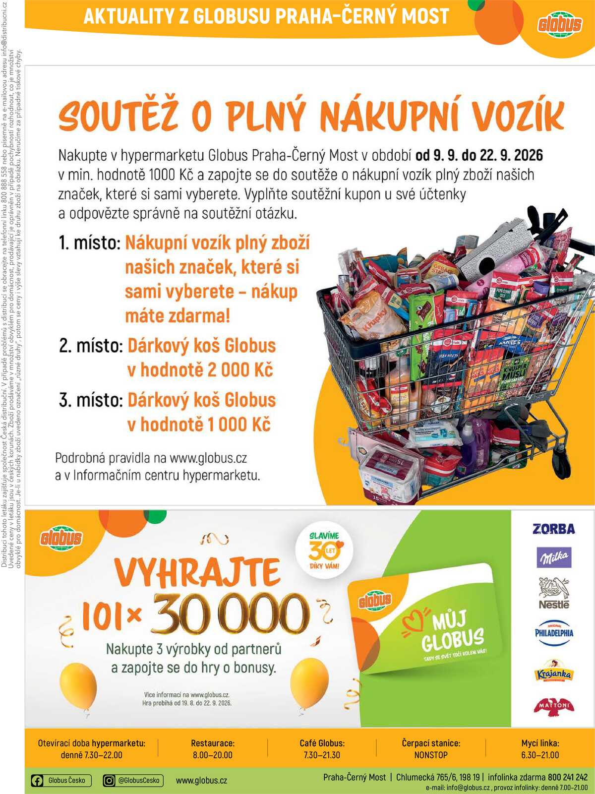 Akční leták Globus 9.9. - 15.9.2026 - Globus Praha - Centrum Černý Most strana 38