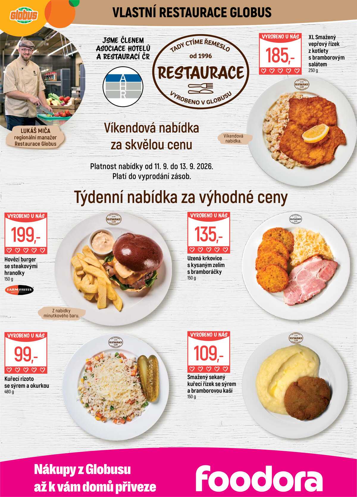 Akční leták Globus 9.9. - 15.9.2026 - Globus Praha - Čakovice strana 7