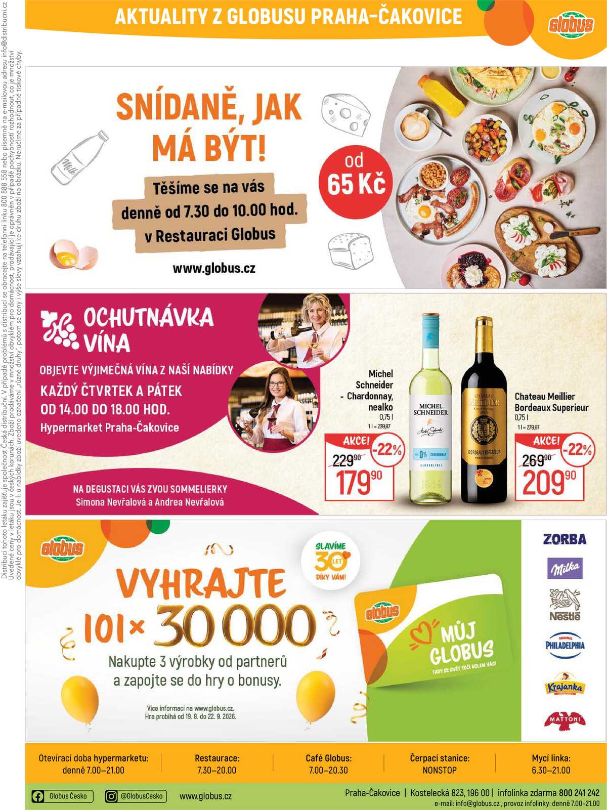 Akční leták Globus 9.9. - 15.9.2026 - Globus Praha - Čakovice strana 38